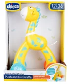 Zabawki sensoryczne - Żyrafa Push&Go - Chicco - miniaturka - grafika 1