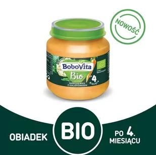 Bobovita Bio Marchew z kalafiorem - obiad dla dzieci 125g - Dania dla dzieci - miniaturka - grafika 1