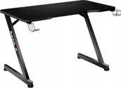 Biurka gamingowe - Biurko Huzaro Hero 2.5 Czarne 120 cmx60 cm - miniaturka - grafika 1