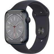 Smartwatch - Apple Watch 8 GPS 45mm Aluminium Czarny - miniaturka - grafika 1