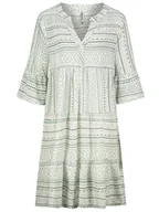 Sukienki - Sublevel Sukienka w kolorze miętowo-białym - miniaturka - grafika 1