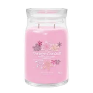Świece - Świeca Zapachowa Snowflake Kisses, Słoik Średni - miniaturka - grafika 1