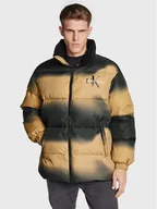 Kurtki męskie - Calvin Klein Jeans Kurtka zimowa J30J321970 Beżowy Oversize - miniaturka - grafika 1