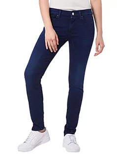 Spodnie damskie - Replay Dżinsy damskie Luz z High Waist, Dark Blue 557-9, 26W x 28L - grafika 1