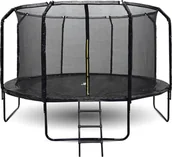 Trampoliny - Trampolina ogrodowa SkyFlyer TR0036 z siatką wewnętrzną 14 FT 426 cm - miniaturka - grafika 1