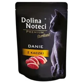 Mokra karma dla kotów - Dolina Noteci Premium Kot Sterilised Danie z kaczki saszetka 85g - miniaturka - grafika 1
