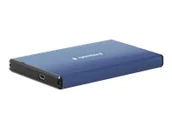 Pozostałe akcesoria sieciowe - GEMBIRD EE2-U3S-3-DB USB 3.0 2.5inch HDD enclosure brushed aluminum deep-blue - miniaturka - grafika 1