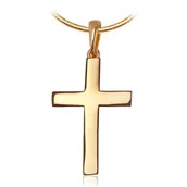 Biżuteria religijna - Złoty krzyżyk WZX4729 - miniaturka - grafika 1