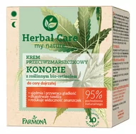 Kremy do twarzy - Bio Herbal Care HERBAL CARE Krem przeciwzmarszczkowy Konopie z roślinnym retinolem do cery dojrzałej 50ml towar bez opakowania) HER3032 - miniaturka - grafika 1