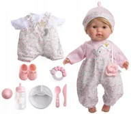 Lalki dla dziewczynek - Lalka z miękkim brzuszkiem i blond włosami, Noni, Berenguer 30045 - miniaturka - grafika 1