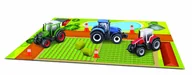 Samochody i pojazdy dla dzieci - MAISTO 15592 TRAKTOR ZEST Z MATĄ 55928 - miniaturka - grafika 1