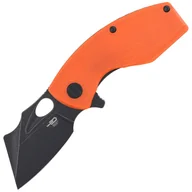 Noże - Nóż składany Bestech Lizard Orange G10, Black Stonewashed D2 (BG39D) - miniaturka - grafika 1