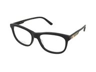 Okulary korekcyjne, oprawki, szkła - Dioptrie szkieł Gucci GG1292O 001 - miniaturka - grafika 1