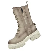 Kozaki damskie - Workery ocieplane kozaki damskie A4U37 BUGATTI - miniaturka - grafika 1