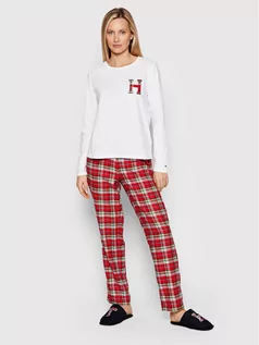 Piżamy damskie - Tommy Hilfiger Zestaw upominkowy Gifting UW0UW03251 Kolorowy Regular Fit - grafika 1