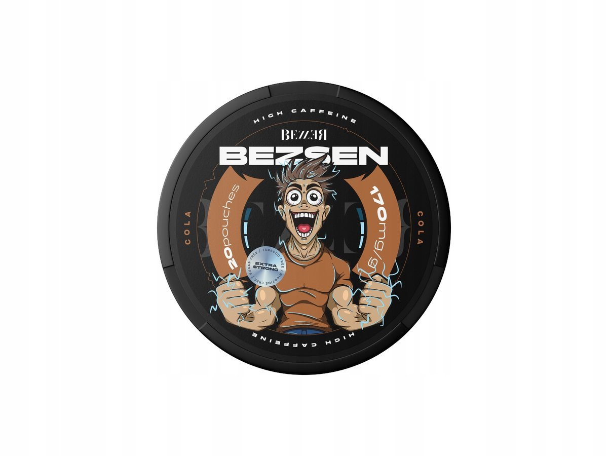 Bezzer Bezsen Woreczki Kofeinowe Bez Cukru Cola 170Mg
