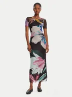 Sukienki - Desigual Sukienka codzienna Bernadette 25WWVK19 Kolorowy Slim Fit - miniaturka - grafika 1