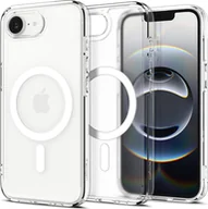 Etui i futerały do telefonów - Spigen Ultra Hybrid Magsafe do iPhone 16E frost white - miniaturka - grafika 1