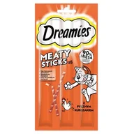 Przysmaki dla kotów - DREAMIES 30g – karma uzupełniająca dla dorosłych kotów, z pysznym kurczakiem - miniaturka - grafika 1