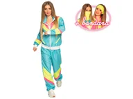 Stroje karnawałowe - Kostium Disco Dres niebieski dla kobiety - 1 szt. - miniaturka - grafika 1