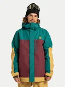 Kurtki narciarskie - DC Shoes Kurtka narciarska Defiant ADYTJ03089 Bordowy Regular Fit - miniaturka - grafika 1