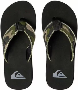 Buty dla chłopców - Quiksilver MONKEY ABYSS GREEN/BROWN/BLACK japonki - 40EUR - grafika 1