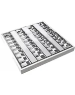 Oprawy, klosze i abażury - TB Energy Oprawa rastrowa natynkowa LUXI 414NTE IP20 230V 4x14W Stat.Elek. 2pack - miniaturka - grafika 1