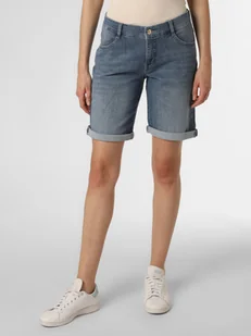 MAC Damskie spodenki jeansowe Kobiety Bawełna niebieski jednolity, 38-09 - Spodenki damskie - miniaturka - grafika 1