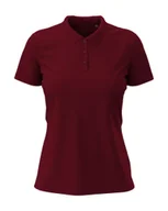 Koszulki i topy damskie - Koszulka damska polo bawełniana Polówka Stedman ST9740 Claire Bordeaux XXL - miniaturka - grafika 1