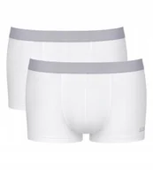 Majtki męskie - Majtki męskie BOKSERKI 2 SZTUKI Sloggi men GO ABC 2.0 Hipster 2P białe XXL - miniaturka - grafika 1