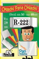 Dyplomy i okładki - Okładka książkowa regulowana R222 (25szt) IKS - miniaturka - grafika 1