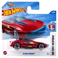 Samochody i pojazdy dla dzieci - Hot Wheels: Alpha Pursuit mały samochodzik - miniaturka - grafika 1