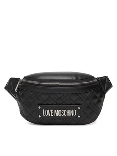 LOVE MOSCHINO Saszetka nerka JC4003PP1NLA000B Czarny - Nerki - miniaturka - grafika 1