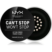 Pudry do twarzy - NYX CANT STOP WONT STOP SETTING POWDER-SHADE 01 - miniaturka - grafika 1