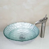 Baterie umywalkowe - Bateria umywalkowa retro JULIA srebrna mat - srebrny - miniaturka - grafika 1