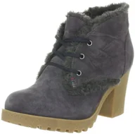 Botki damskie - Tommy Hilfiger ALINA 1 FW56814540 damskie modne buty i botki, szary - szary Pewter 050-42 EU - miniaturka - grafika 1