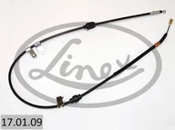 Linki hamulca postojowego - LINEX LINKA HAMULCA 17.01.09 HONDA CONCERTO 1.6 1680/1480 90 TARCZE PRAWA - miniaturka - grafika 1