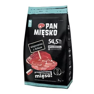 Pan Mięsko Wieprzowina z Dzikiem XL 3kg - Sucha karma dla psów - miniaturka - grafika 2