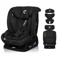 Foteliki samochodowe - Lionelo Fotelik Samochodowy  Izzy I-Size  40-150 Cm (0-36 Kg) Black Carbon - miniaturka - grafika 1