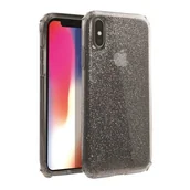 Etui i futerały do telefonów - UNIQ UNIQ etui Clarion Tinsel iPhone Xs Max czarny/vapour smoke UNIQ166BLK - miniaturka - grafika 1