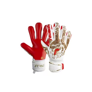 Rękawice bramkarskie Reusch Attrakt Freegel Silver białe - Piłka nożna - miniaturka - grafika 1