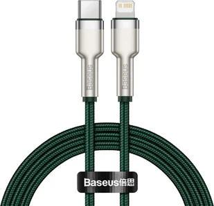 Kabel USB Baseus USB-C - Lightning 1 m Zielony (baseus_20210316152823) - Kable USB - miniaturka - grafika 1