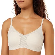 Biustonosze - Sloggi Damski biustonosz Zero Lacy H Soft Bra, Naturel, XS - miniaturka - grafika 1
