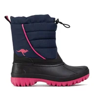 Buty dla chłopców - Śniegowce KangaRoos K-Ben 18672 000 4204 Granatowy - miniaturka - grafika 1