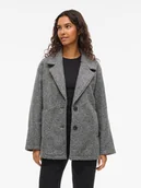 Kurtki damskie - Vila Blezer przejściowy "Vijadas" w kolorze szarym - miniaturka - grafika 1