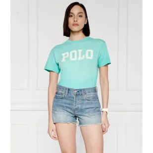 POLO RALPH LAUREN T-shirt | Regular Fit - Koszulki i topy damskie - miniaturka - grafika 1