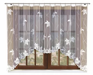 Firana żakardowa wzór 21173 300x140cm (z taśmą) - Firany - miniaturka - grafika 1