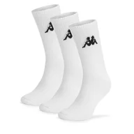 Skarpetki męskie - Skarpety Kappa Z4448_AW24 (3-PACK) Biały - miniaturka - grafika 1