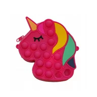 Zabawki zręcznościowe - Torebka Jednorożec Antystresowa Pop It Bąbelkowa - miniaturka - grafika 1