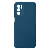 Etui i futerały do telefonów - Etui do Oppo A16 i A16s Silikonowe Półsztywne Miękkie w dotyku Wykończenie niebieskie - miniaturka - grafika 1